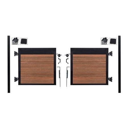 Jewett Cameron Companies Estate 10'W x 4'H King Cedar Aluminum